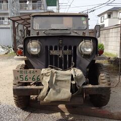 ジープ　車庫保管　錆なし　不動車　タイヤ固着なし