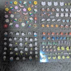 値下げ中…10枚まとめて（新品)お子様用ネイルシールの画像