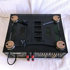 取りに来る方は¥1,000オフ! 往復20km圏内は無料配送OK!【Onkyo】 プリメインアンプ名機 A-817EX オンキョー STEREOオーディオ機器 の画像