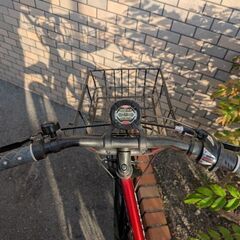 子供自転車24インチ　あさひドライドBEAT　6段変速　ドライドスピードウォッチ、ヘルメット、雨具付き、ジュニア自転車　の画像
