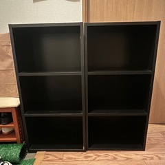 無料✴︎カラーボックス2個セット