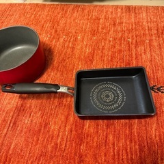 IH専用　鍋　卵焼き器の画像