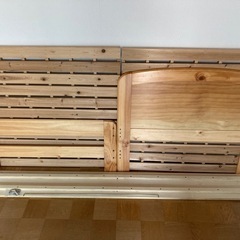 ニトリのすのこベッド　シングル　差し上げます