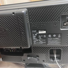 SHARP液晶カラーテレビの画像