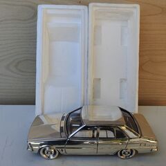 旧車　初代ギャランシグマ　シガレットケース　金属製の画像