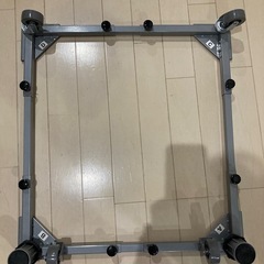 洗濯機置き　可動移動の画像