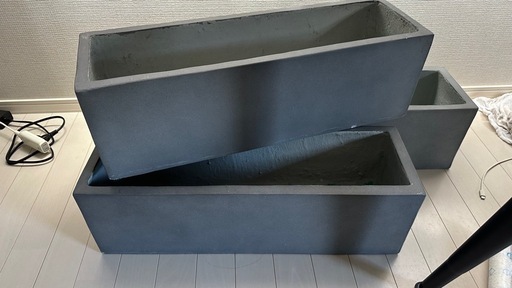 プランター　グリーンポット　植木鉢　3台セット