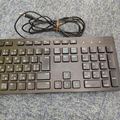 DELL　有線キーボードの画像