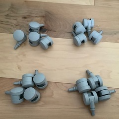 【無印良品】ポリプロピレンファイルボックス／キャスターもつけられるフタ／キャスターの画像