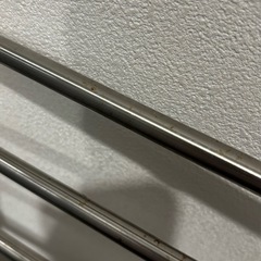 ニトリ ステンレス 突っ張り キッチンラック 取りに来れる方の画像