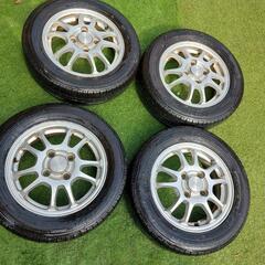 🆕155/65R13タイヤ&アルミホイール４本セット🆕