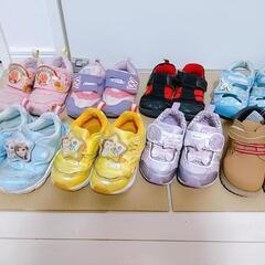 【No.285】子供靴 15.0cm 8足セット ディズニー ベ...