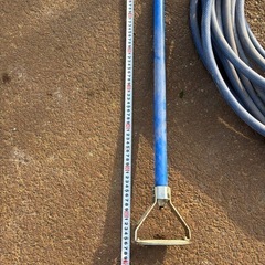 散水用ノズルとホース　約20mの画像