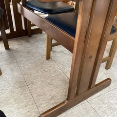 【ジモティー割引で最大15％OFF⭐️】 ダイニングテーブル TOYO FURNITURE 椅子4脚セット の画像