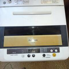 🉐給水／排水ホース付き❗️洗濯機❗️Panasonic❗️NA-F50B5❗️の画像