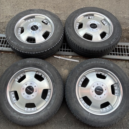 ら*ん様 人気の！workユーロライン 2ピース 廃盤品】WORK ユーロライン DH SUV 18in 8J +30 PCD139