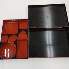 松花堂弁当 蓋付き TJ11652の画像