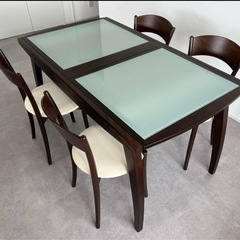 [美品] Calligaris カリガリス 伸長式 ダイニングテーブル