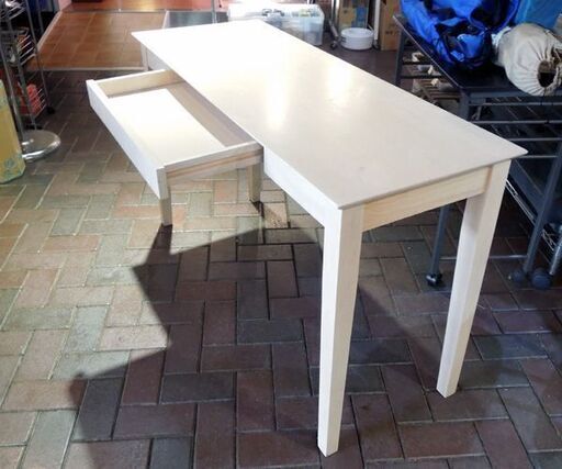 木製デスク フリーデスク アイボリー系 コレクション 幅120cm 奥行45cm