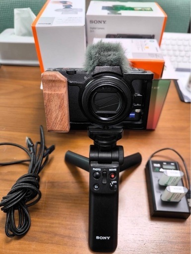 SONY VLOGCAM ZV-1G シューティンググリップキット おまけ品大量付き