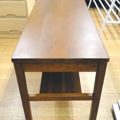 無印良品 木製ベンチ 幅100×高44㎝ ダイニングベンチ 天然木 長椅子 MUJI 西岡店の画像