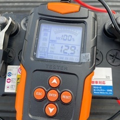 中古　44B19R(M-42R)アイドリングストップ用バッテリー　の画像