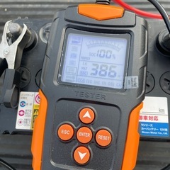 中古　44B19R(M-42R)アイドリングストップ用バッテリー　の画像