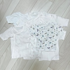 短肌着　まとめ売り　ベビー服の画像