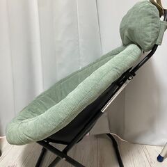 1人用チェア　2Wayフォールティングチェア　カーキーの画像