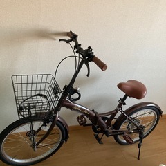 折りたたみ自転車美品