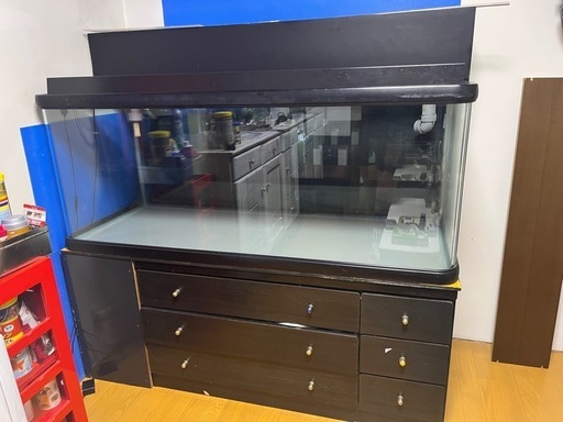 水槽　棚　上部濾過　セット