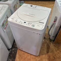 【愛品館 市原店】SHARP　2024年製　5.5Kg洗濯機　ES-GE5H-W　【愛市I4S033823-007】