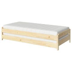 【値下げ】引取限定 IKEA UTÅKER ウトーケルベッドフレ...