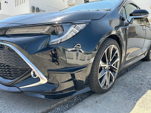 カローラスポーツ　フロントバンパーエアロ　カラー218 最終値下げ