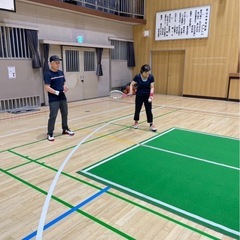 バウンドテニス　場所:武山中学校 - スポーツ