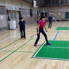 バウンドテニス　場所:武山中学校