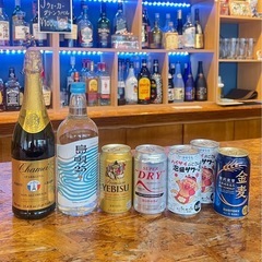 島唄泡盛、酒缶とノンアルシャンパンセット