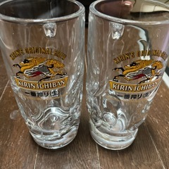 非売品 キリンビール 一番搾り生ジョッキグラス2個セット