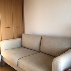 IKEA ソファー ３人掛け ベージュ