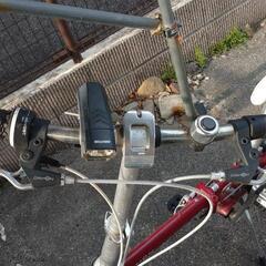 （現地引き渡し）DAHON ルート　route ルビーレッド 折りたたみ自転車の画像