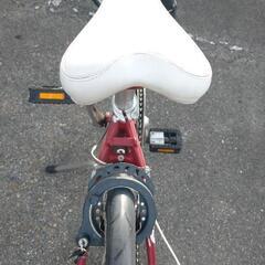 （現地引き渡し）DAHON ルート　route ルビーレッド 折りたたみ自転車の画像