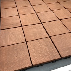 【新品】ウッドパネル　タイルの画像