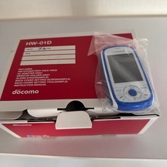 【新品】docomo ガラケー　キッズ携帯　HW-01D