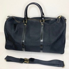 KENZO ボストンバッグ 2way ナイロン レザー ブラック...