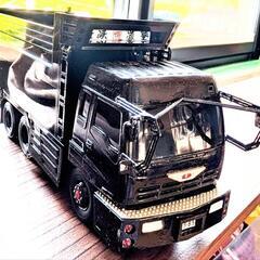 デコトラプラモデル深ダンプ完成品　1/32