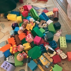 アンパンマン　はじめてのブロックバケツＬ
の画像