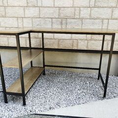 【美品・お届けも可能です】L字型デスク　オフィスデスク PCデス...