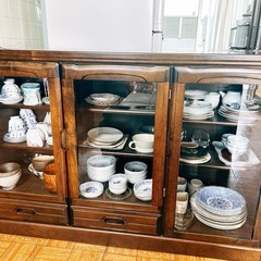 カウンター食器棚