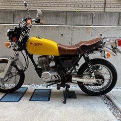 原付バイク　50cc エイプ　モタード　モンキー　ゴリラ　カブ　原チャリ　バイク　キットバイク　ヨンフォア　原付　書あり　エイプ50 　エイプ100 黄色　ヨンフォア仕様　ヨンフォアの画像