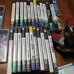 PSP3000　　2つセット　ソフト43本の画像